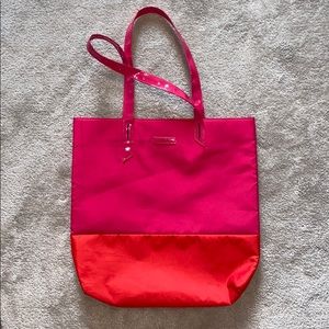 Pink and Orange Flamingo Lancôme Tote